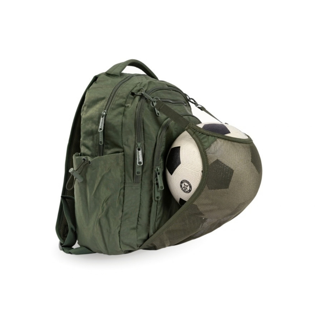MontiiCo Sports School Bag Khaki