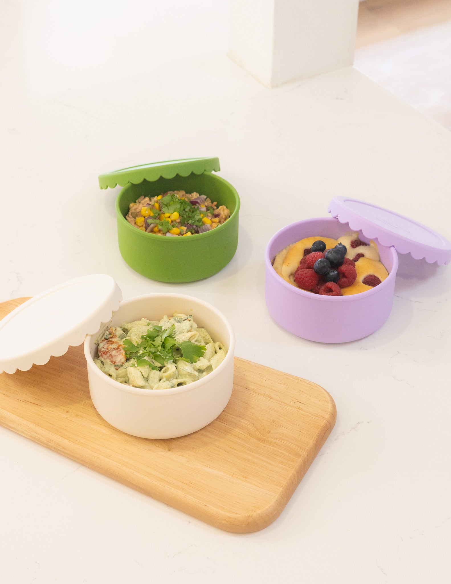 Montiico Silicone Scallop Bowl