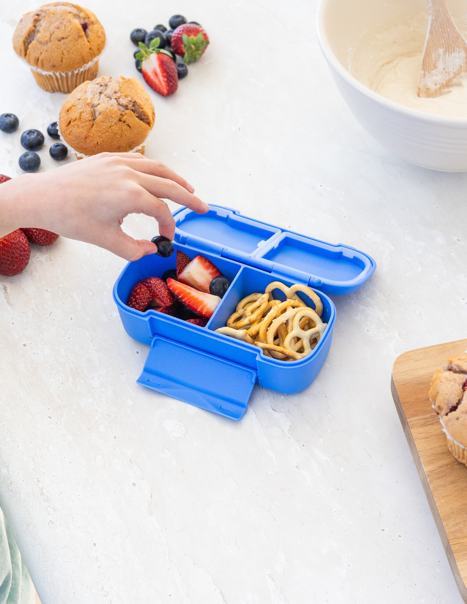 Montiico Snack Lunch Box - Blueberry