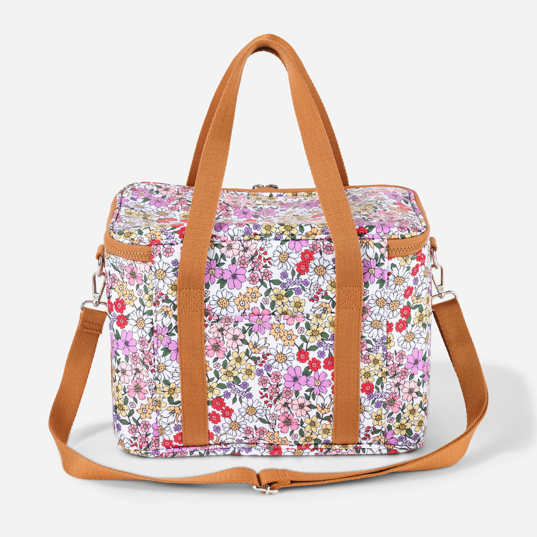 OiOi Maxi Insulated Lunch Bag - Daisy