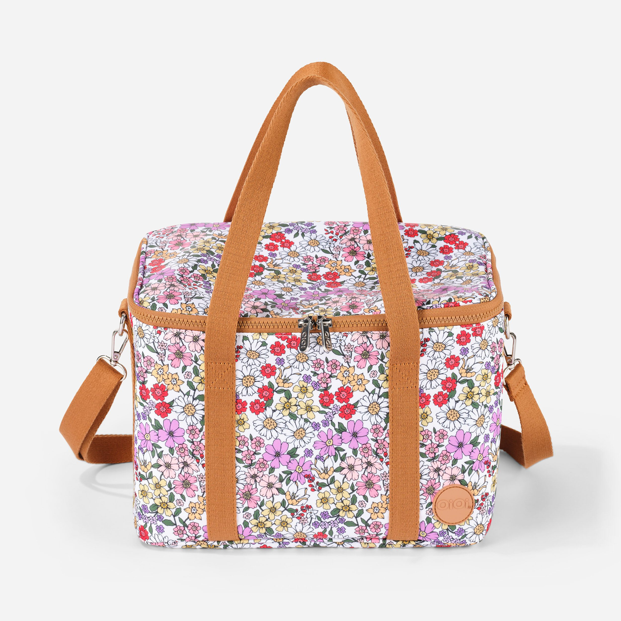 OiOi Maxi Insulated Lunch Bag - Daisy