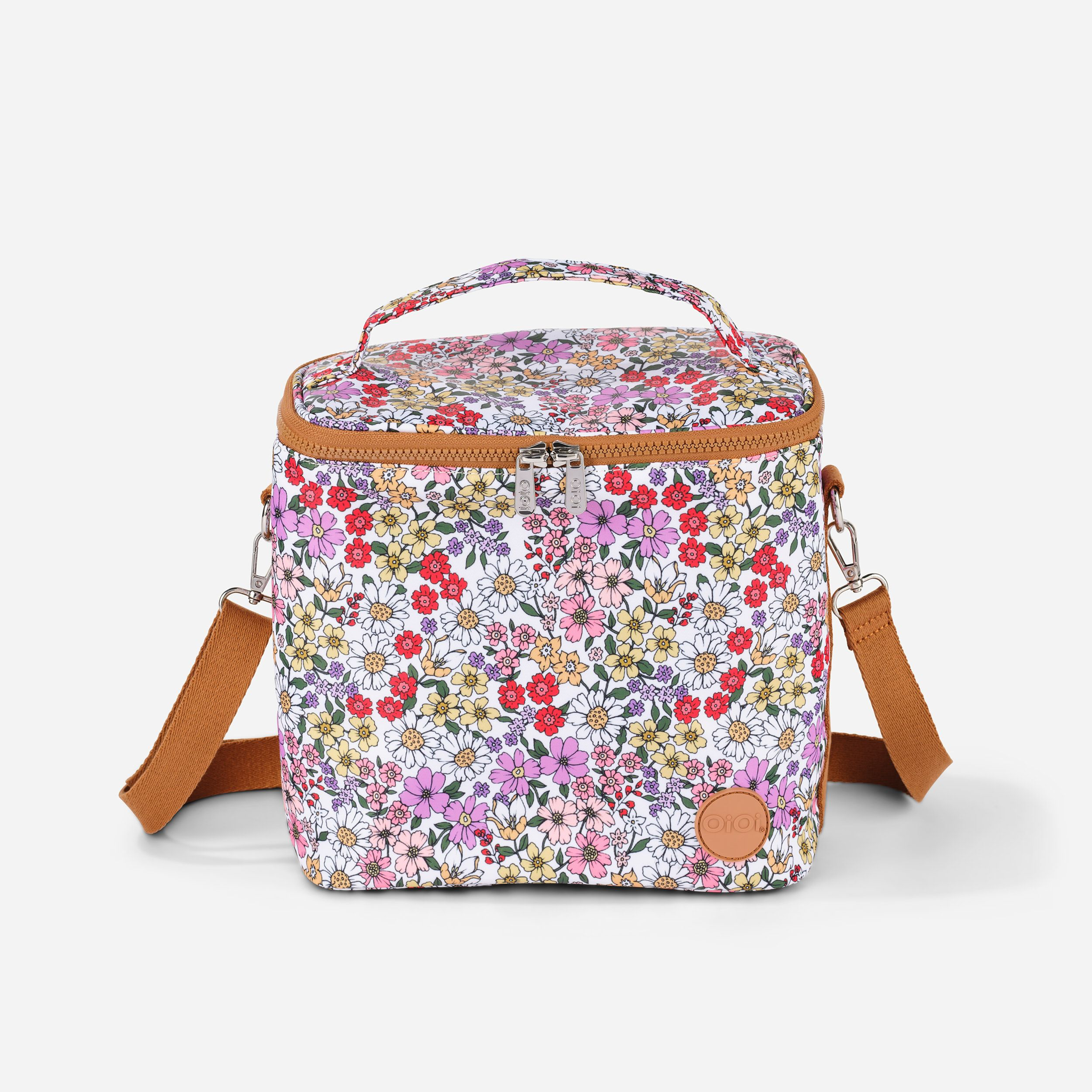 OiOi Midi Insulated Lunch Bag - Daisy