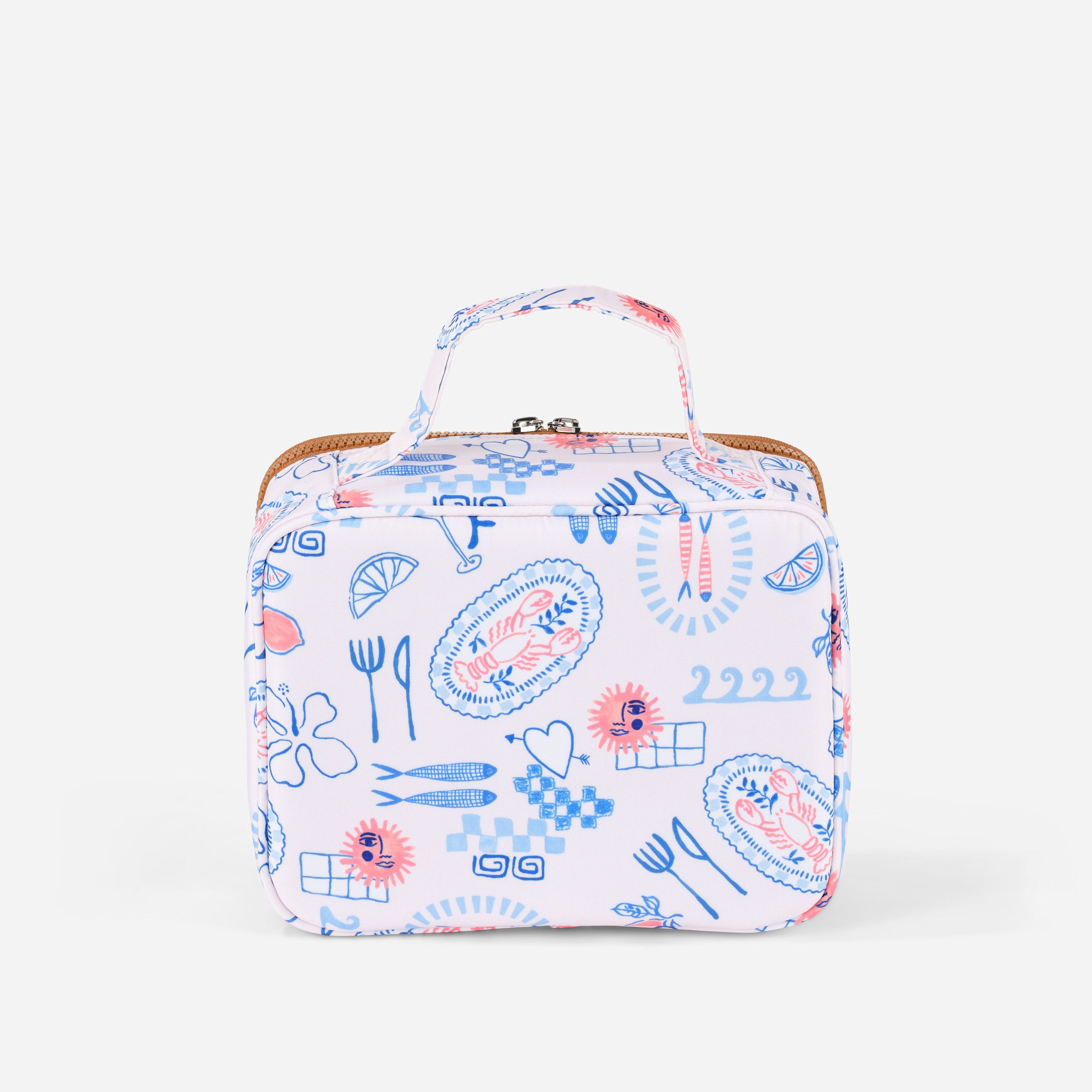 OiOi Mini Insulated Lunch Bag - Mediterranean