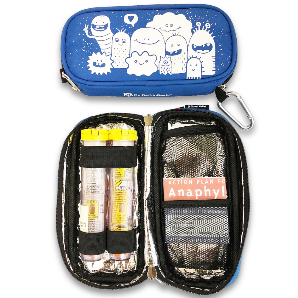 Fridge to Go Epipen Junior Wallet - Blue
