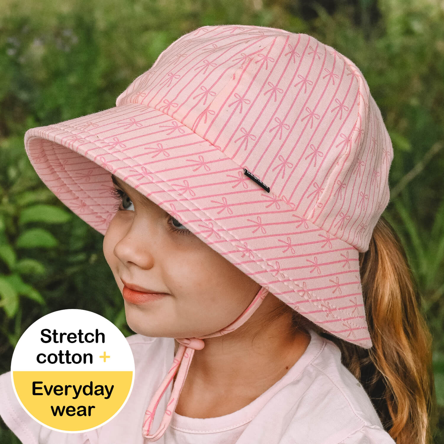 Bedhead Hats Ponytail Bucket Sun Hat - Ballerina