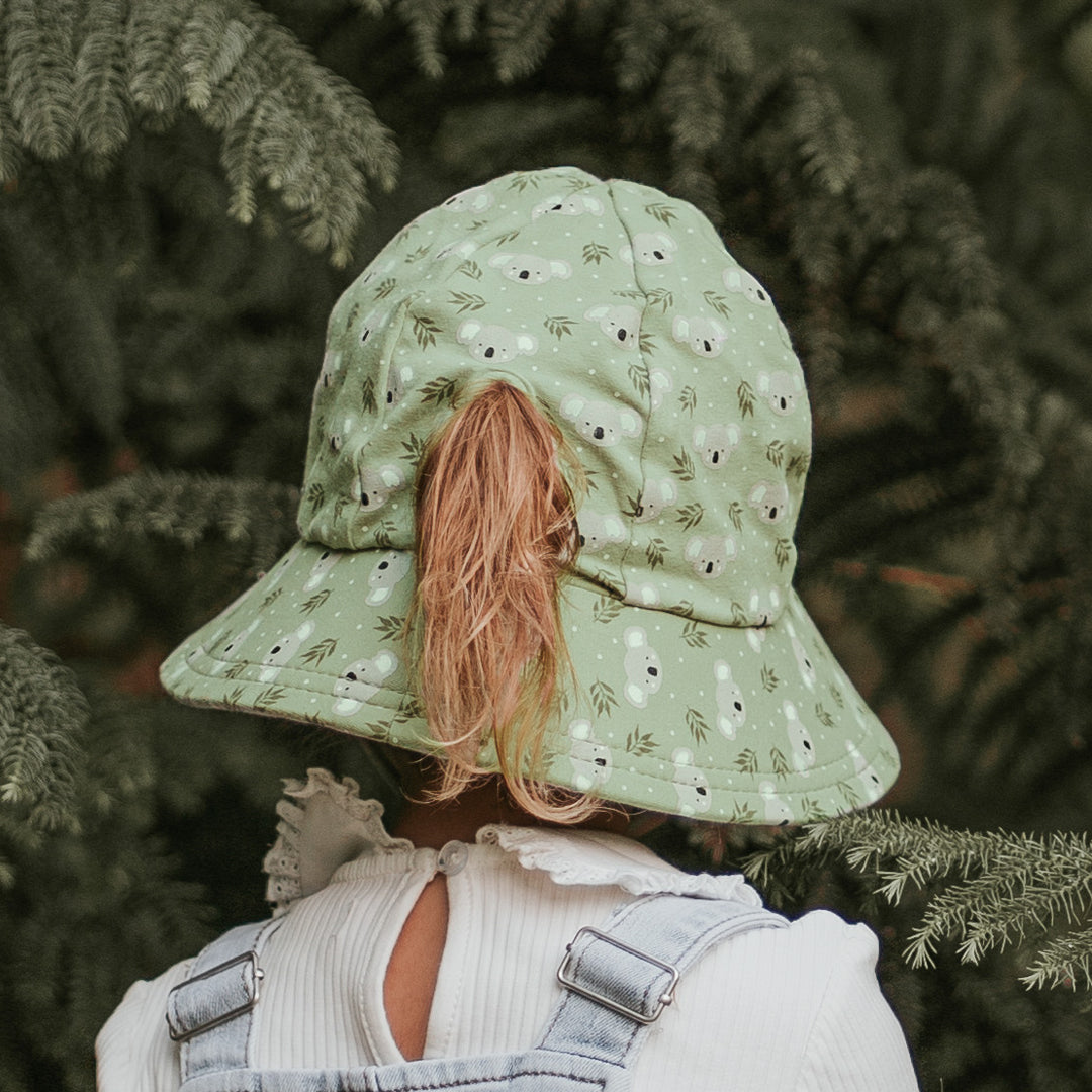 Bedhead Ponytail Bucket Hat - Koala