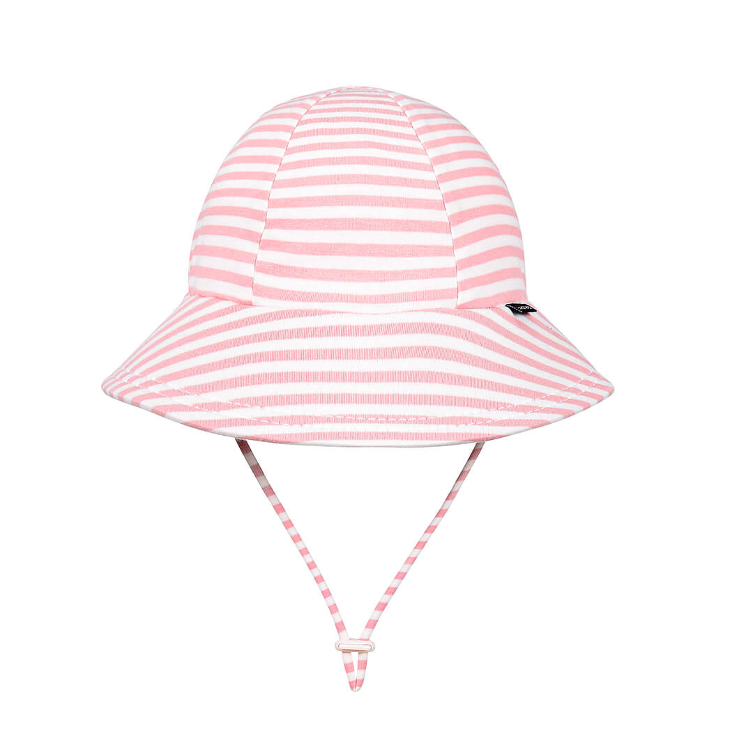 Bedhead Ponytail Bucket Hat - Pink Stripes