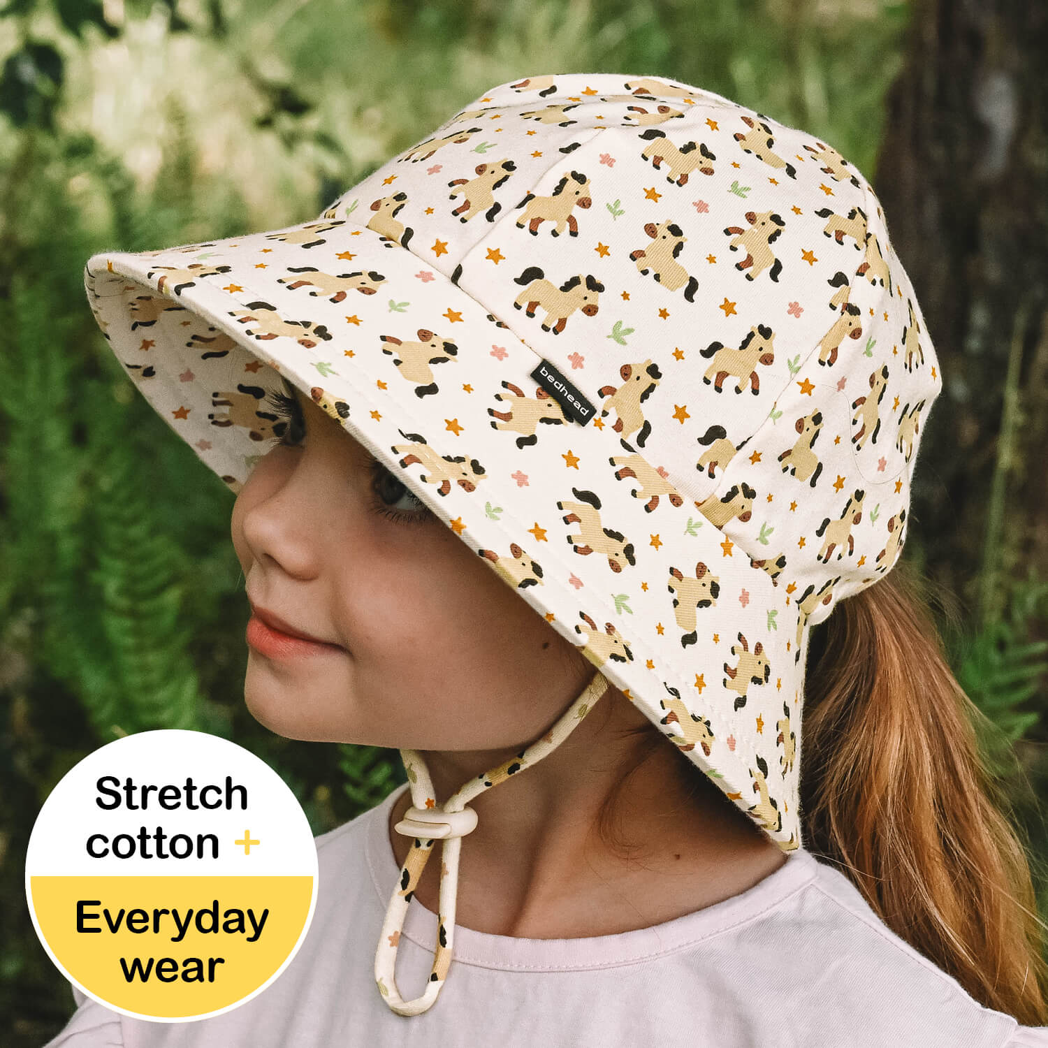 Bedhead Hats Ponytail Bucket Sun Hat - Pony