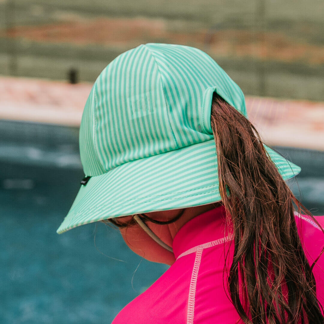 Bedhead Bucket Beach Ponytail Swim Hat - Andie