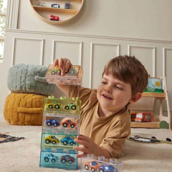 Jiggle and Giggle Veloce Vehicles Pullback Toy Cars 2pk