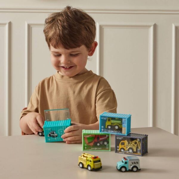 Jiggle and Giggle Veloce Vehicles Pullback Toy Trucks
