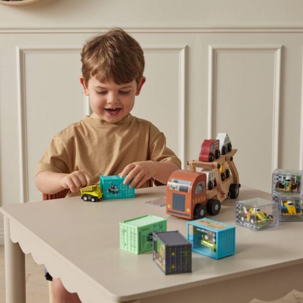 Jiggle and Giggle Veloce Vehicles Pullback Toy Trucks