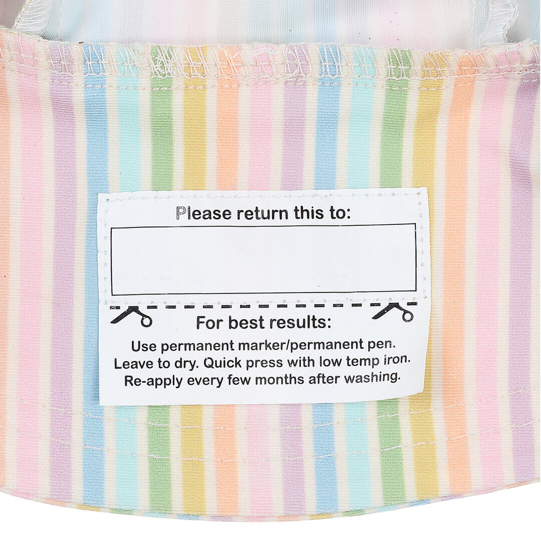 Bedhead Hats Kids Swim Legionnaire Hat Rainbow