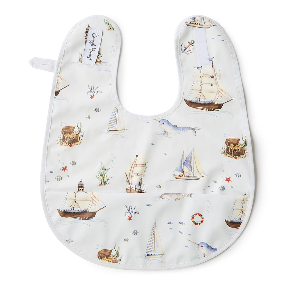 Snuggle Hunny Set Sail Snuggly Bib