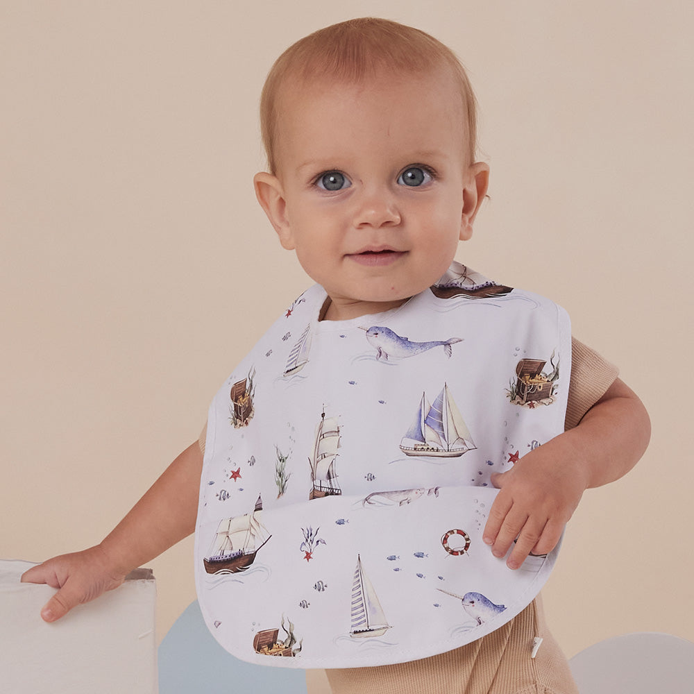 Snuggle Hunny Set Sail Snuggly Bib