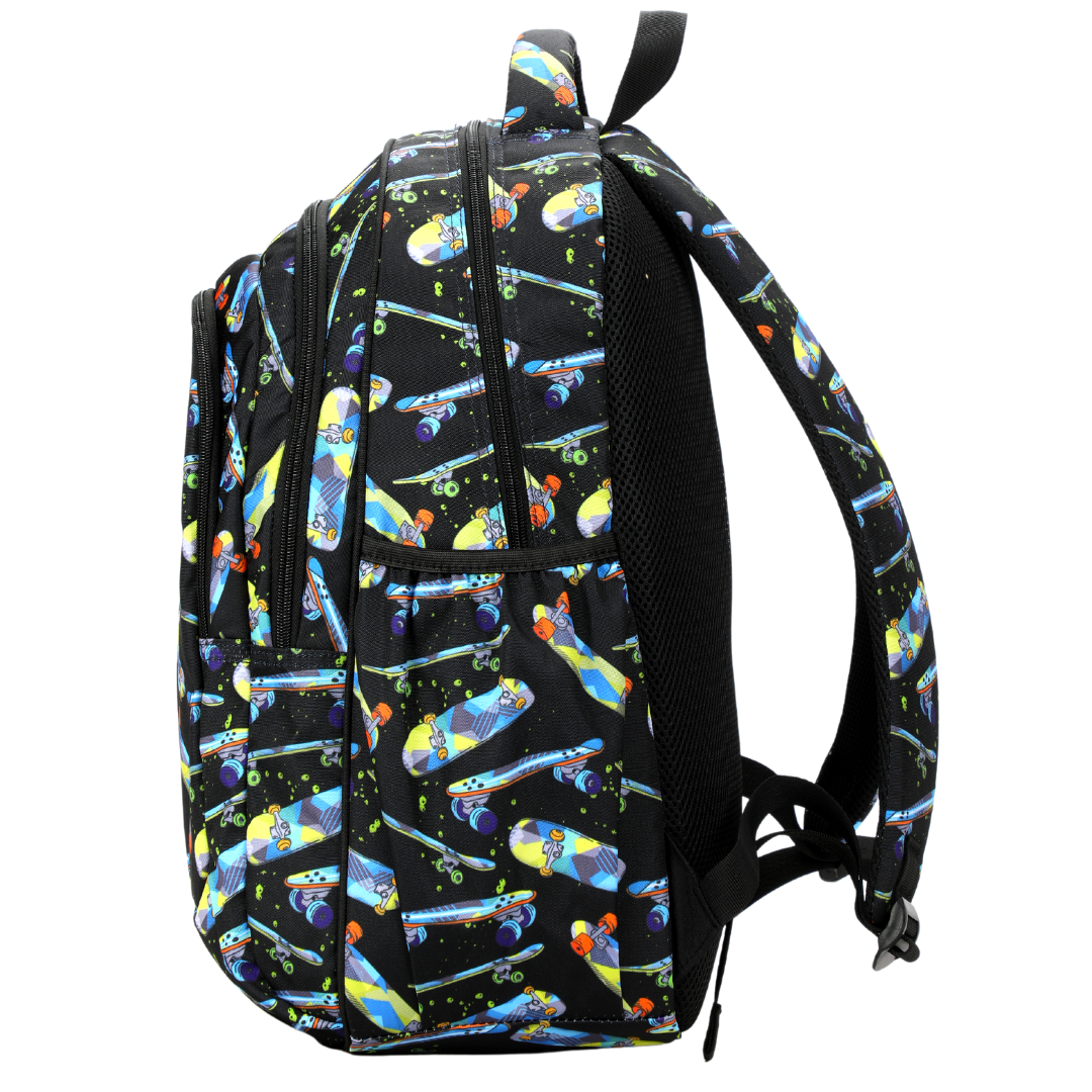 Alimasy Skateboard Large School Backpack