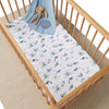 Snuggle Hunny Ocean Organic Fitted Cot Sheet