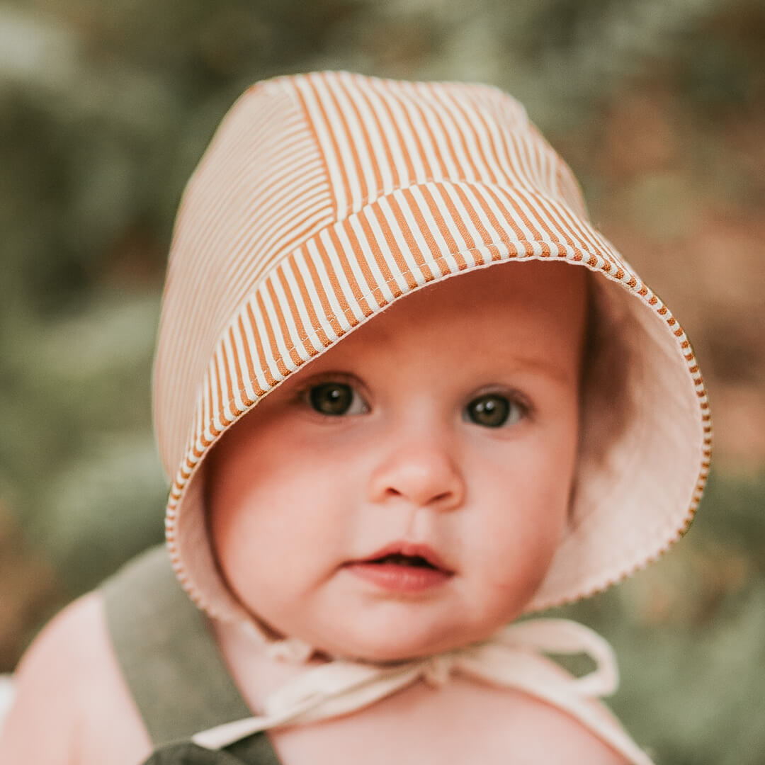 Bedhead Heritage Reversible Sun Bonnet Frankie/Flax