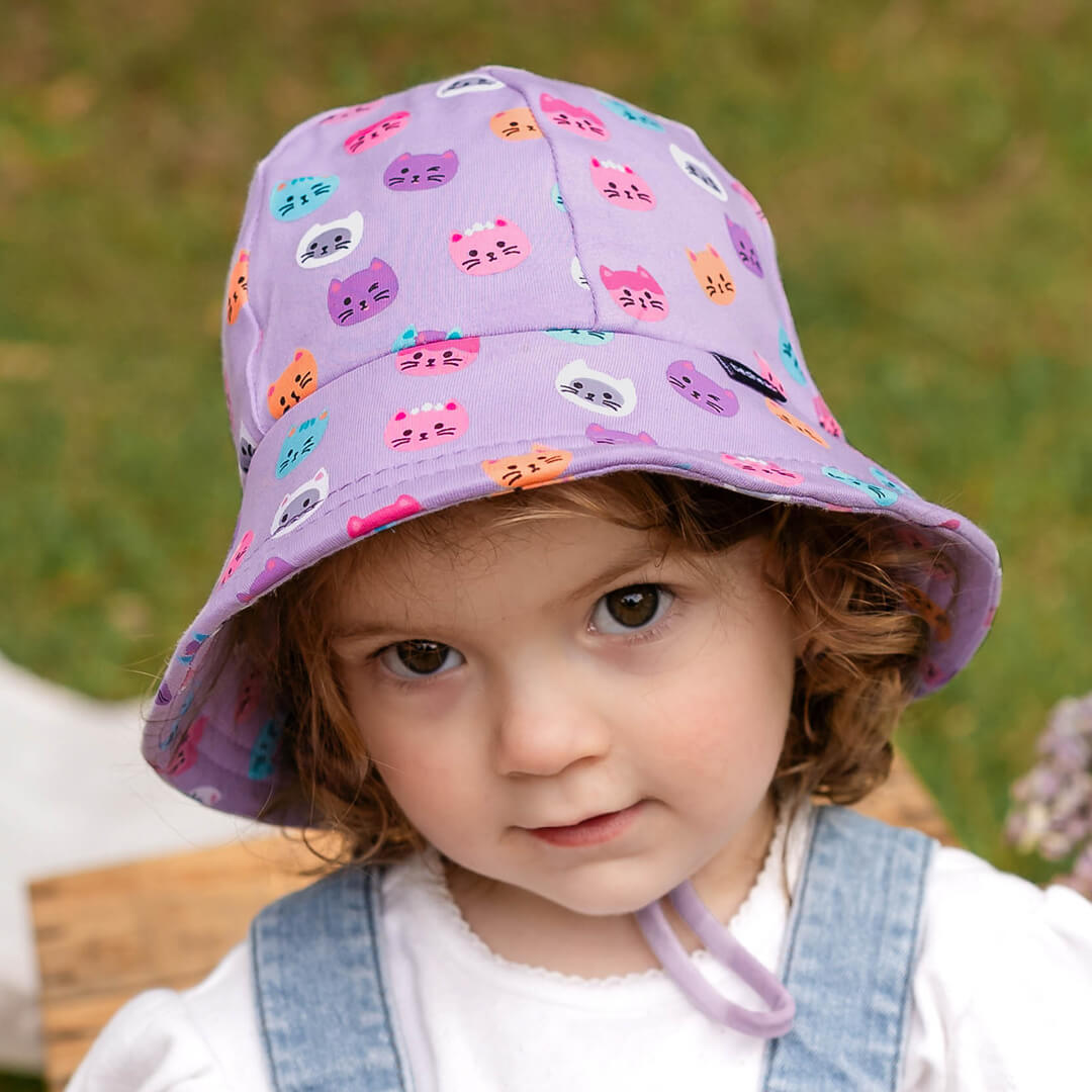 Bedhead Hats Toddler Bucket Sun Hat Kitty