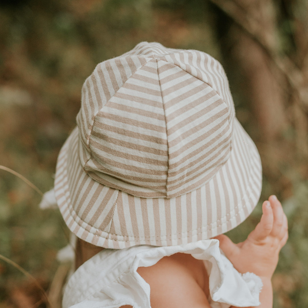 Bedhead Baby Bucket Hats - Natural Stripe