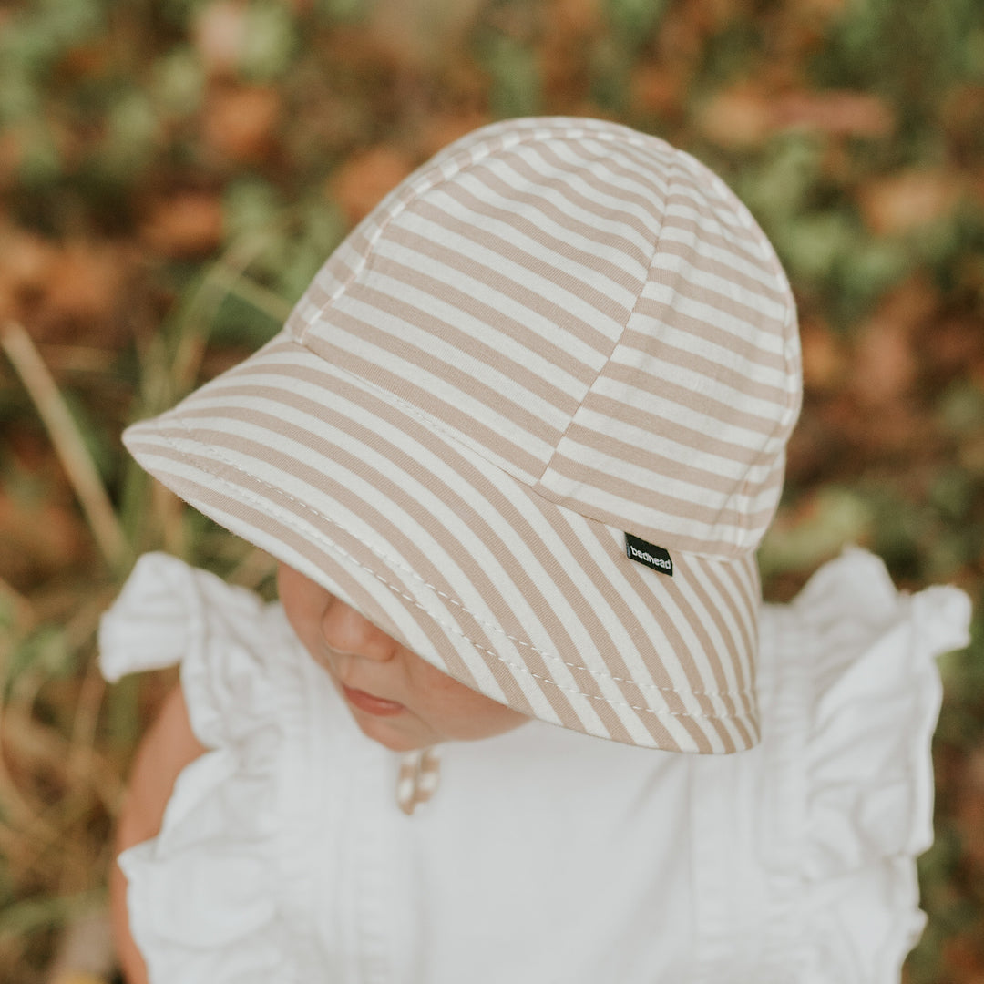 Bedhead Baby Bucket Hats - Natural Stripe