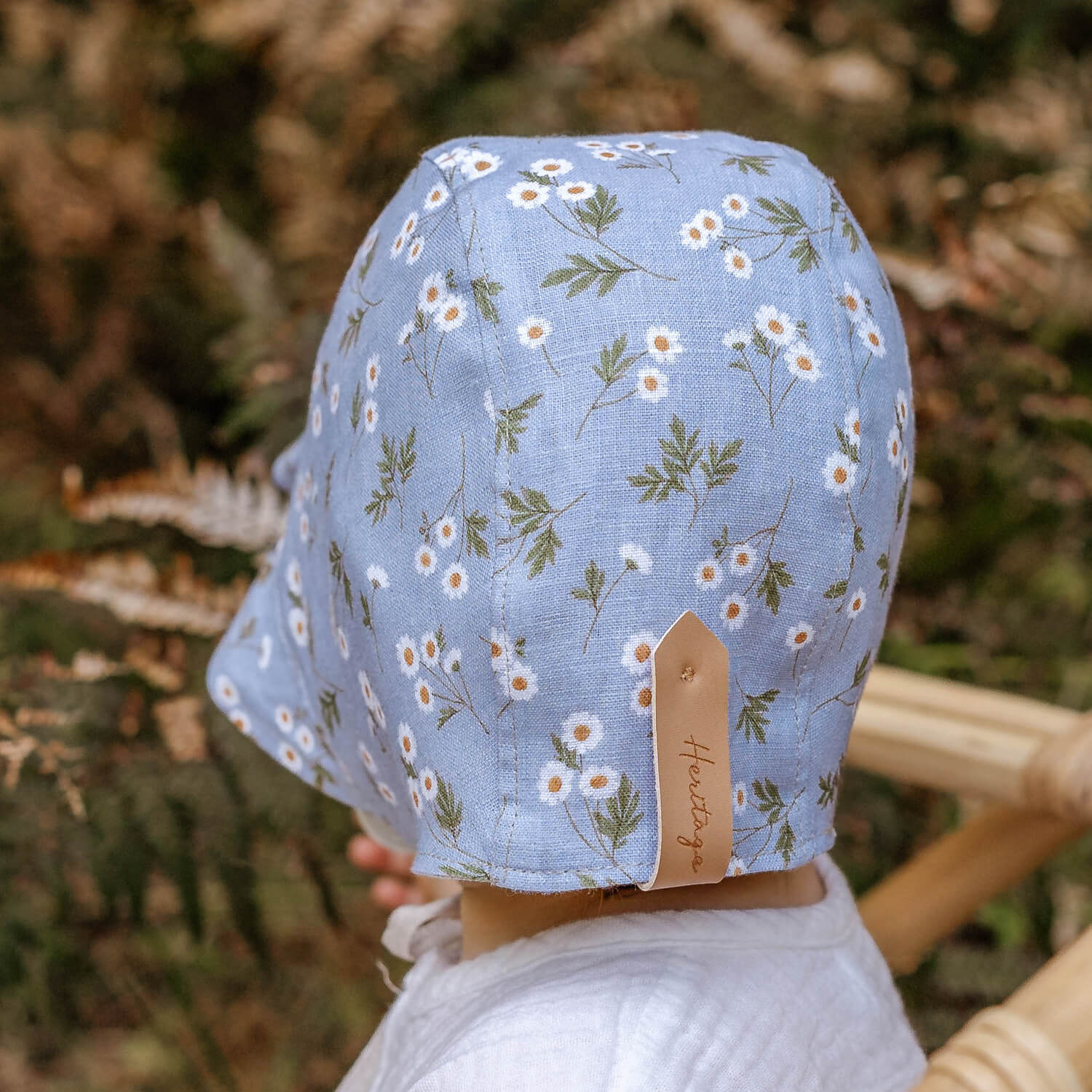 Bedhead Heritage Ruffle Bonnet Daisy