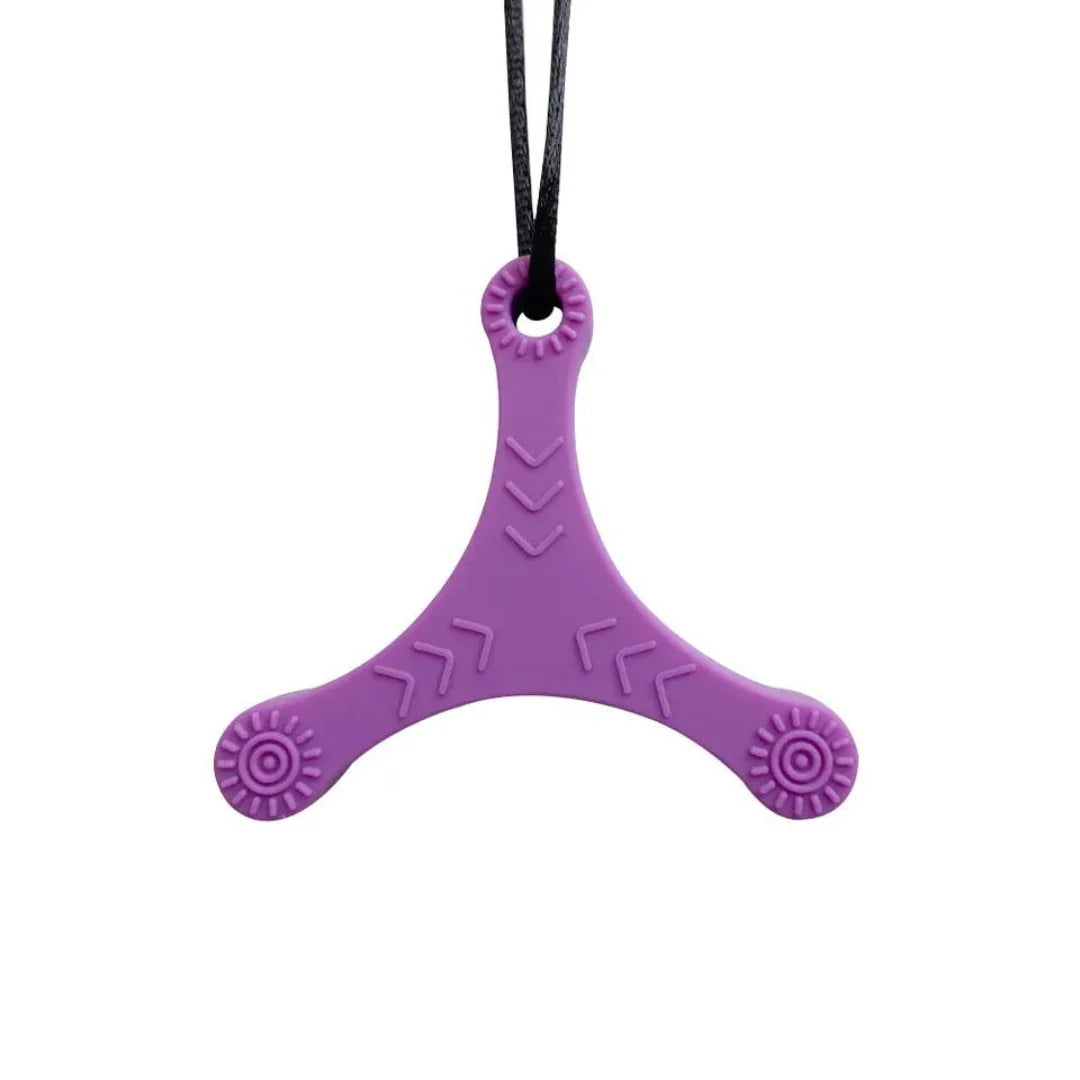 Sensory Stuff Triangle Spinner Pendant Silicone Sensory Necklace