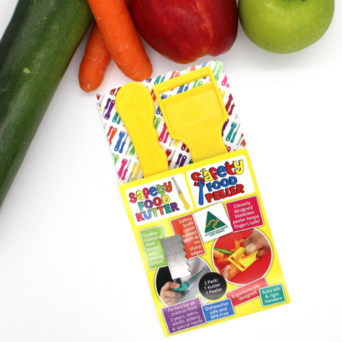 Kiddies Food Kutter Safety Food Kutter And Safety Food Peeler Set