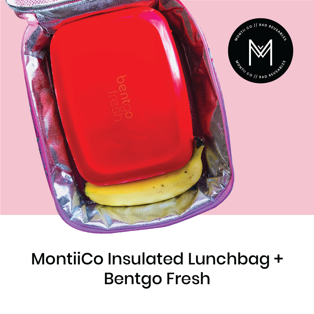 MontiiCo Insulated Lunch Bag - Midnight