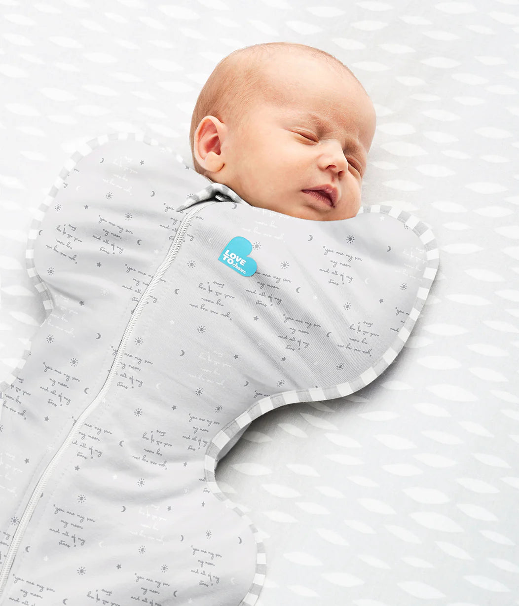 Love To Dream Swaddle Up 0.2 tog You Are My Grey