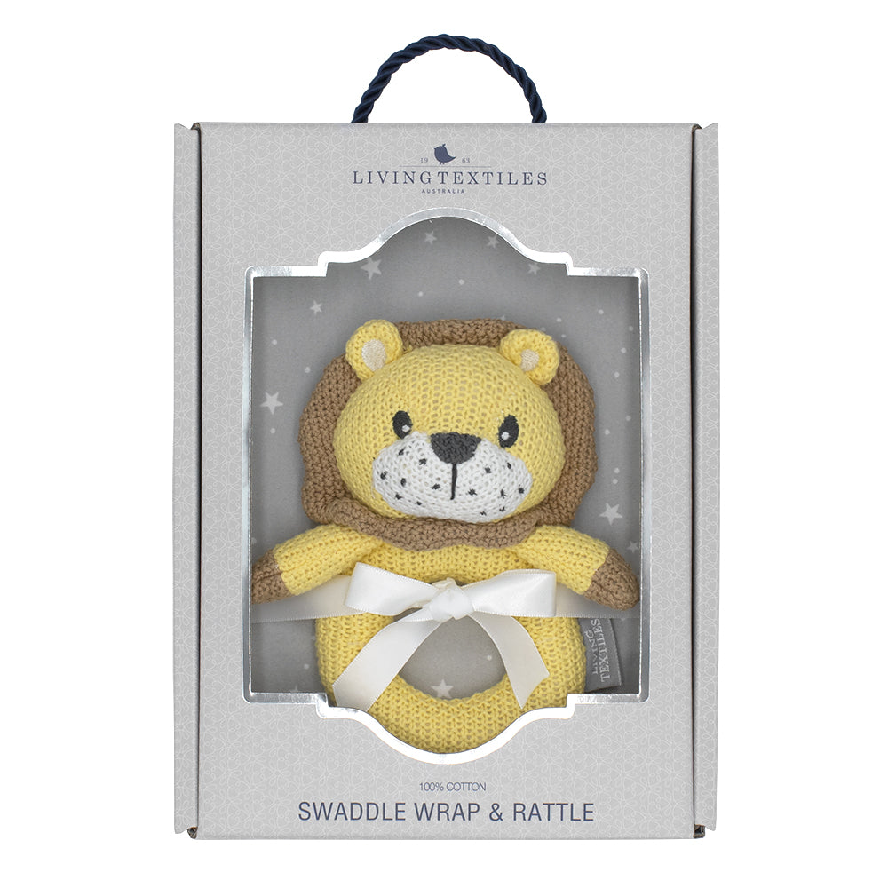 Jersey Swaddle & Rattle Sets