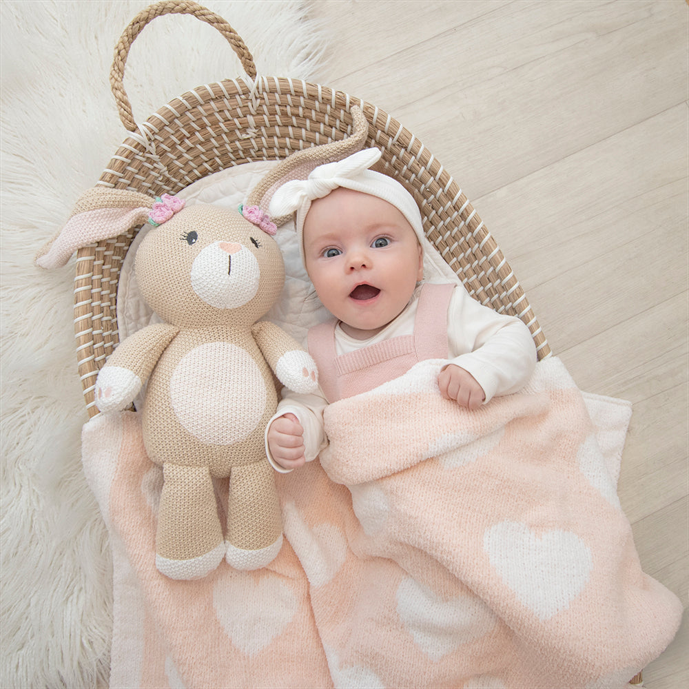 Amelia the Bunny Knitted Toy