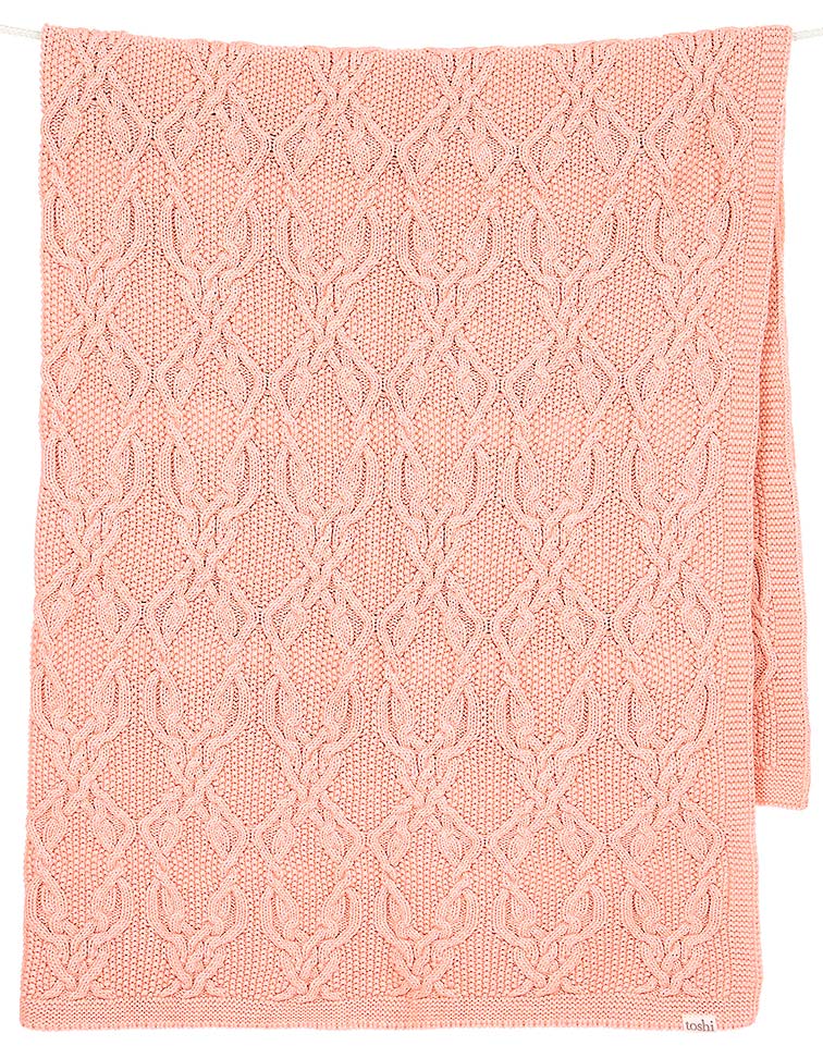 Toshi Organic Blanket Bowie - Blossom