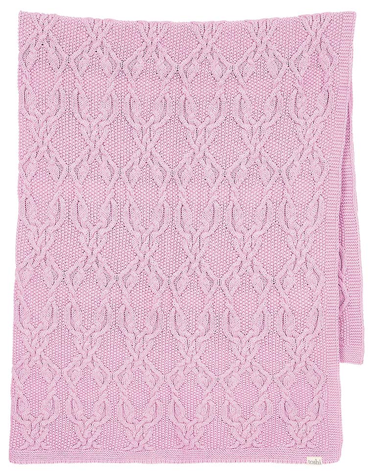 Toshi Organic Blanket Bowie - Lavender