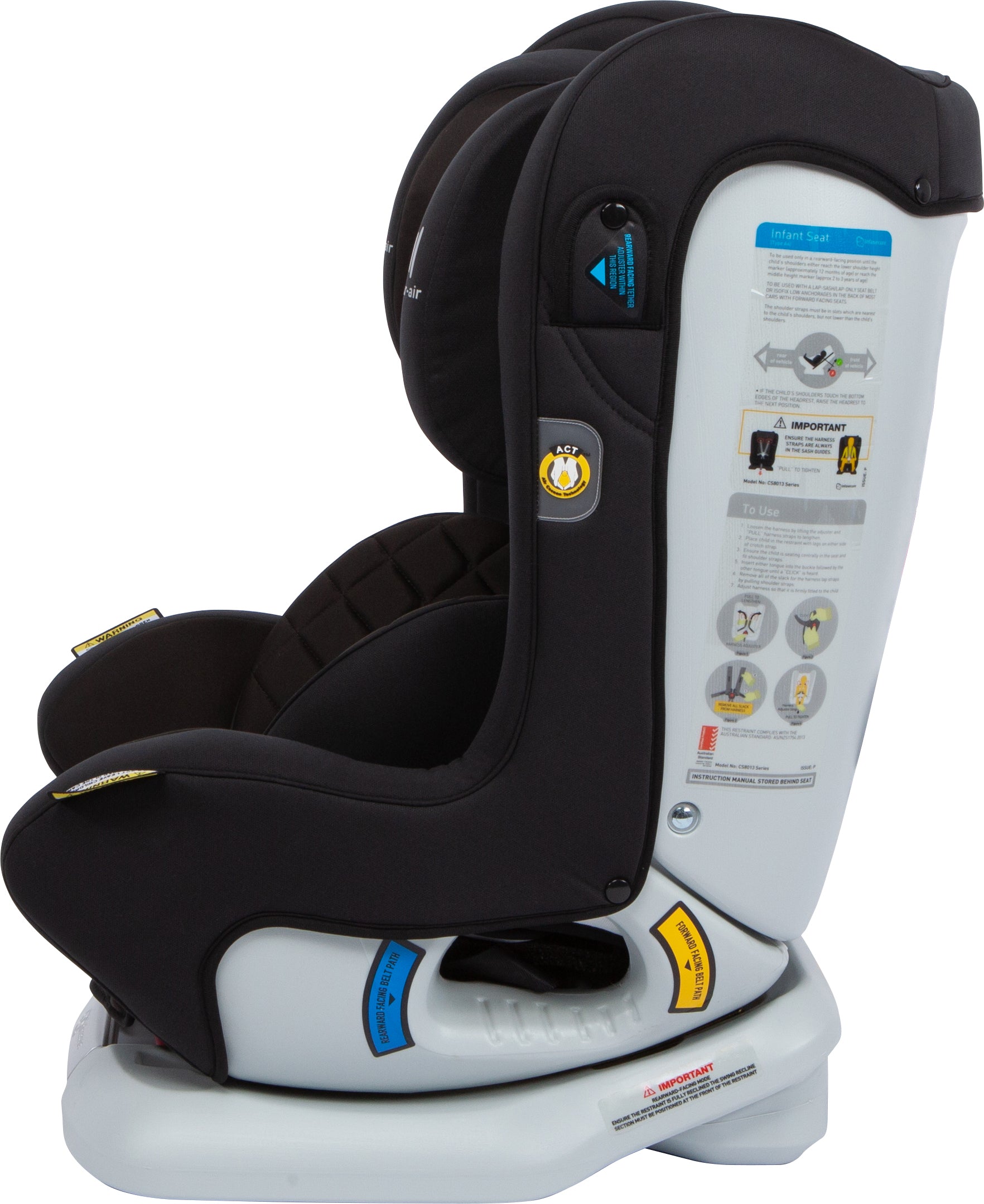 InfaSecure Attain More Isofix Compatible 0-4yrs