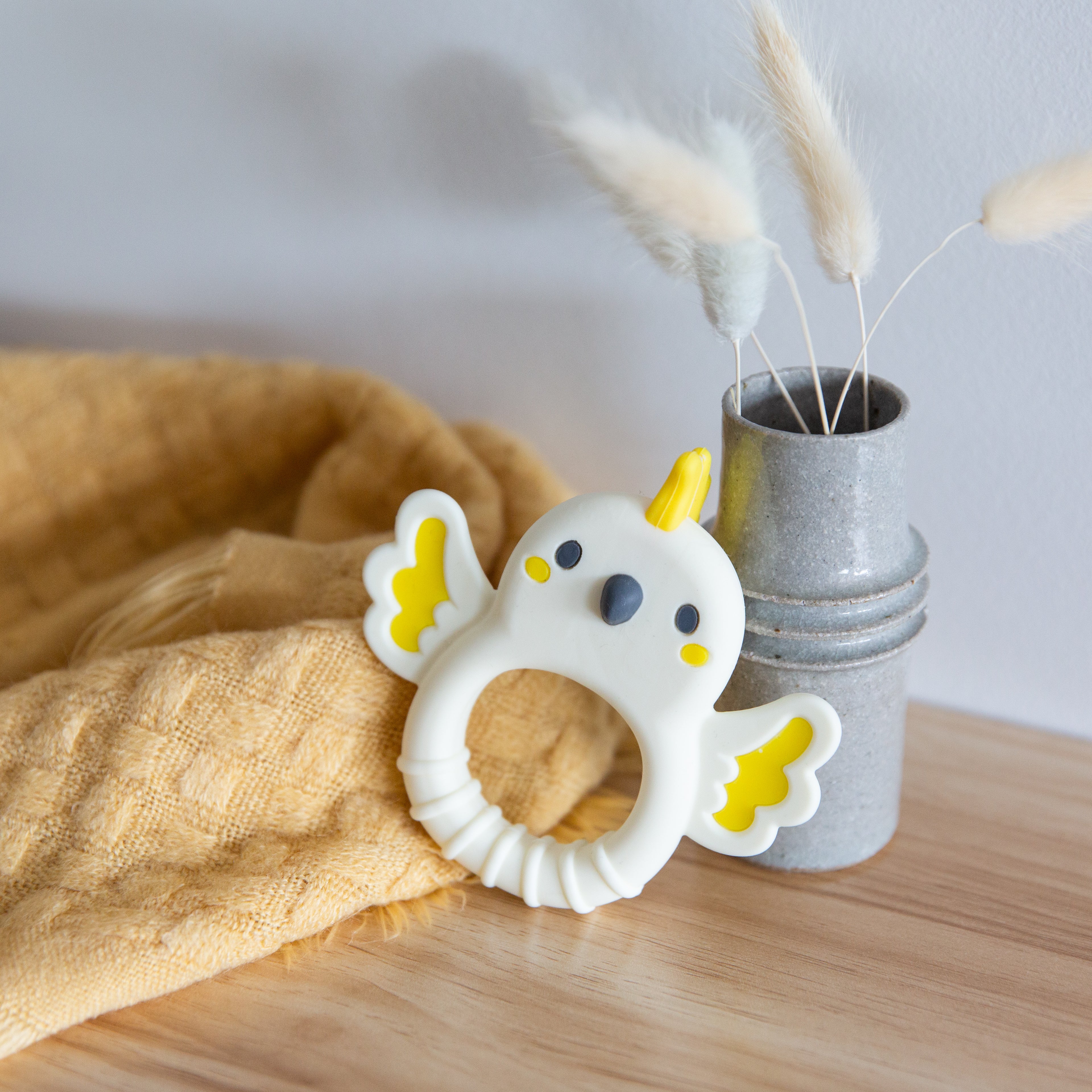 Tiger Tribe - Cockatoo Silicone Teether