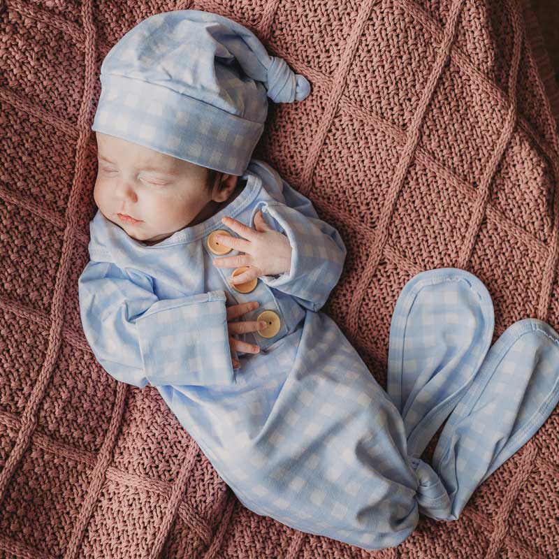 Snuggly Jacks Newborn Knotted Gown
