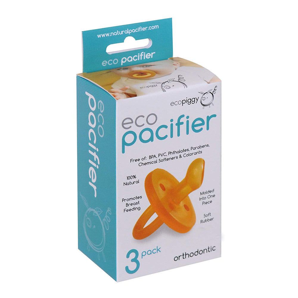 EcoPacifier Orthodontic Dummy Natural Rubber