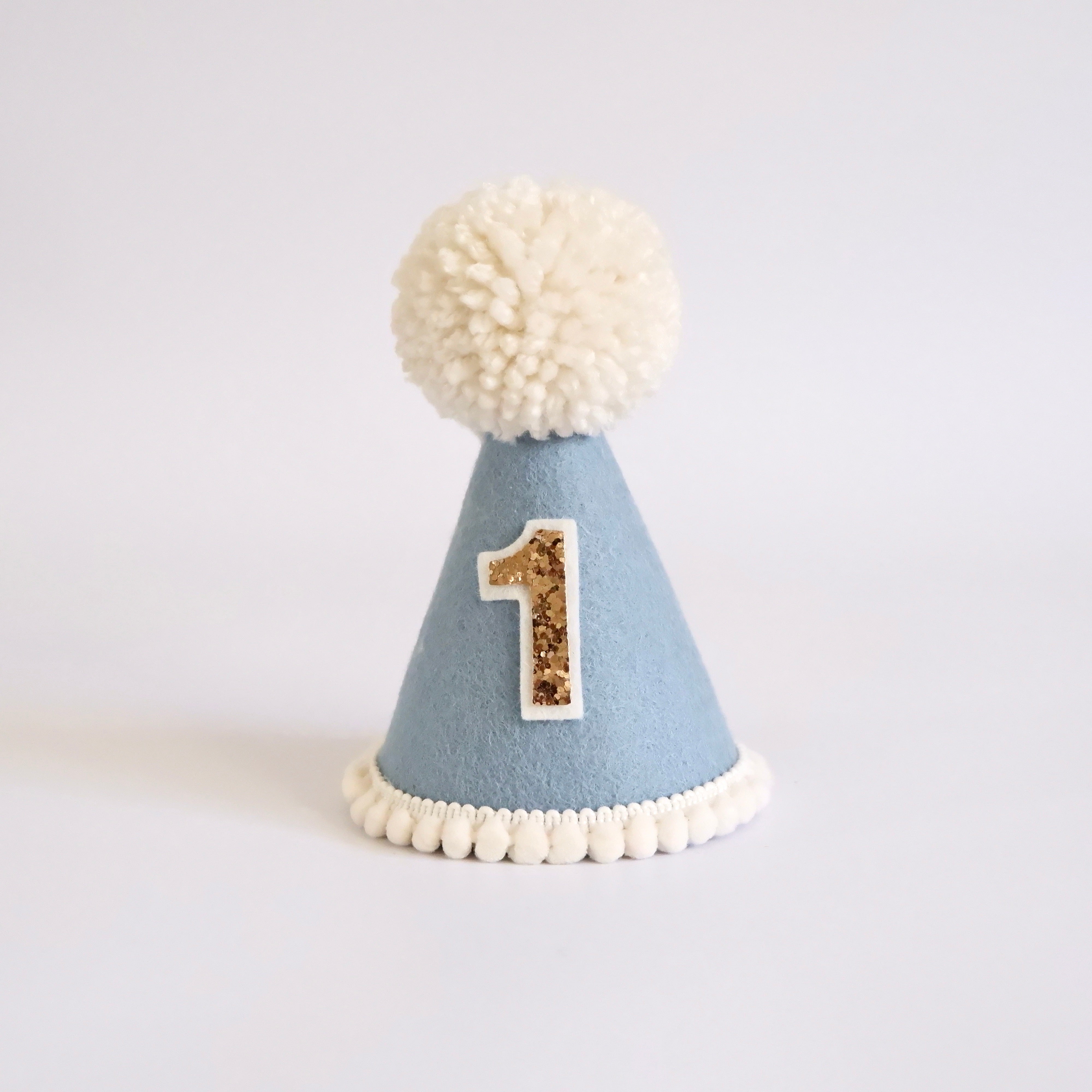 Our Little Deer Grey Blue Party Hat