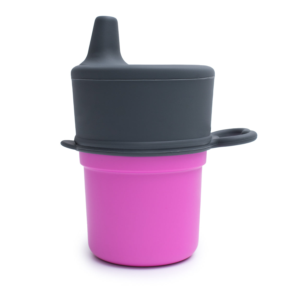 Boon Snug Spout Universal Silicone Sippy Lids 3 Pack Pink