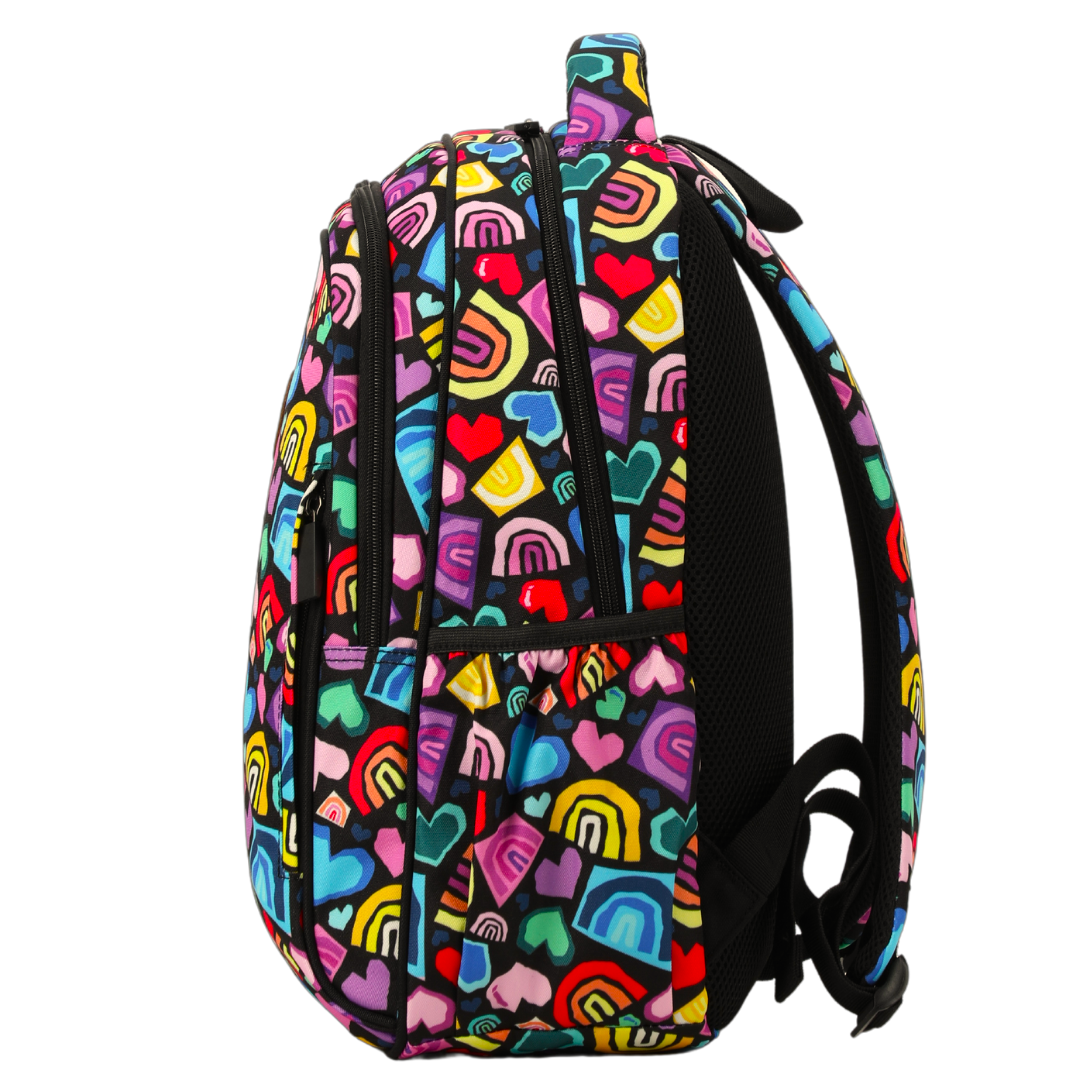 Alimasy Love & Rainbow Midsize Backpack