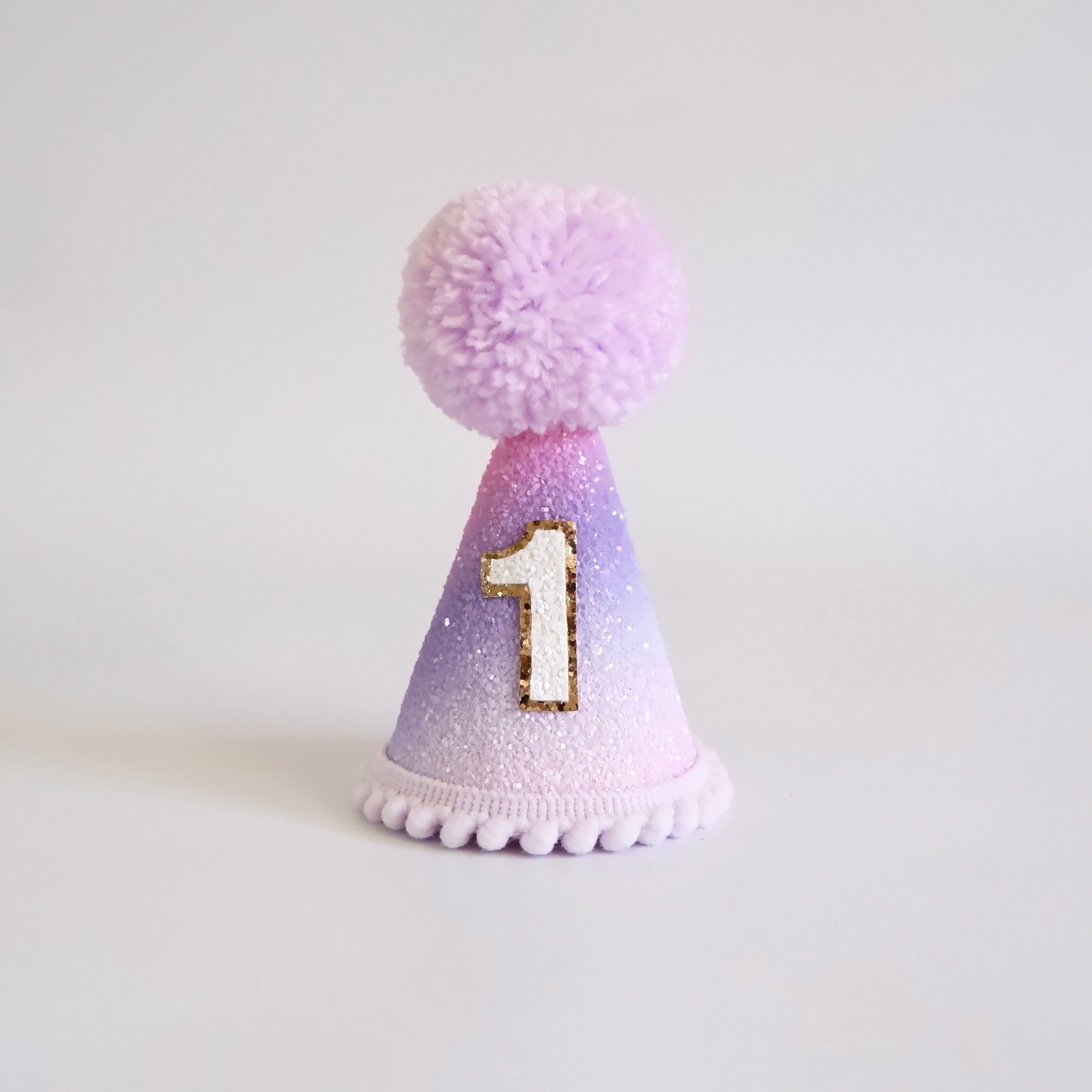 Our Little Deer Purple Galaxy Party Hat