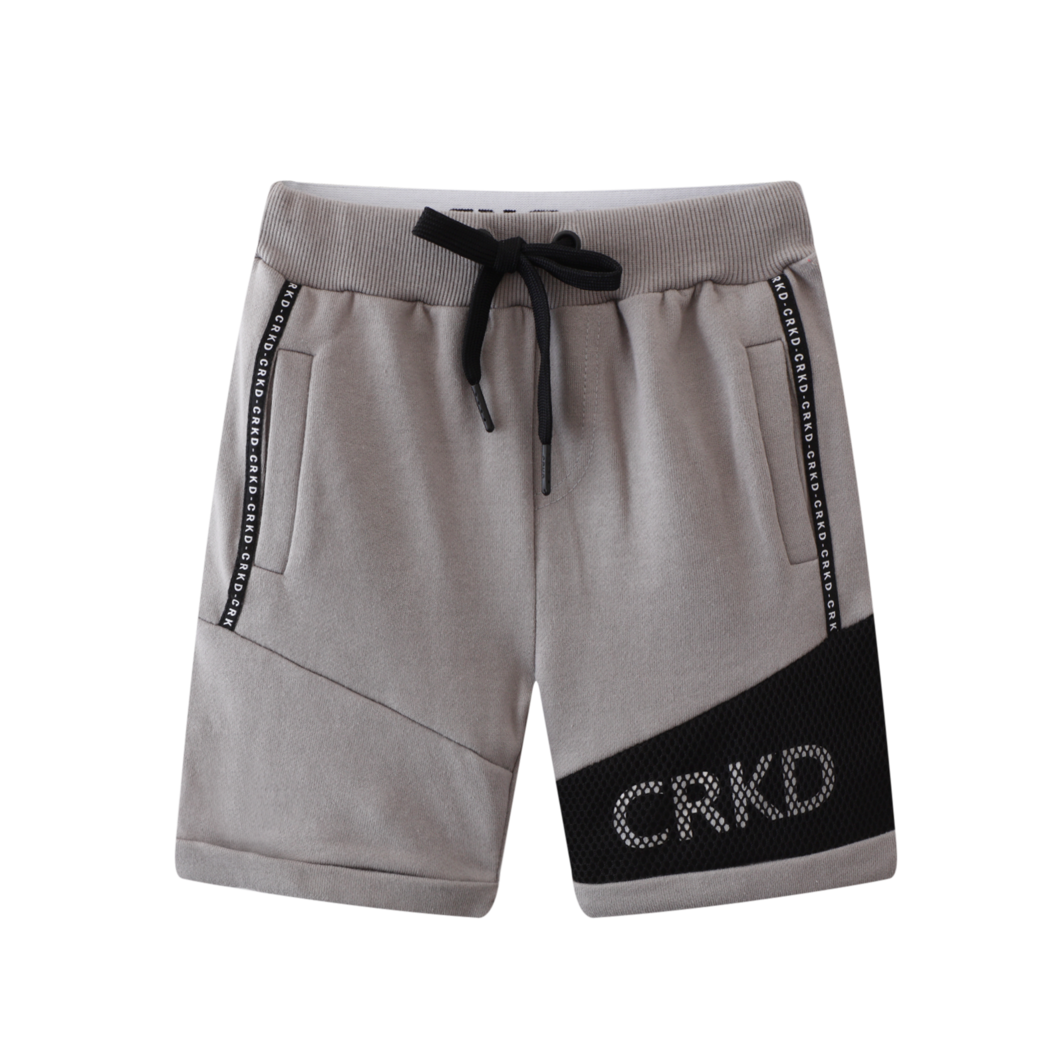 Cracked Soda Chase Casual Shorts - Steel