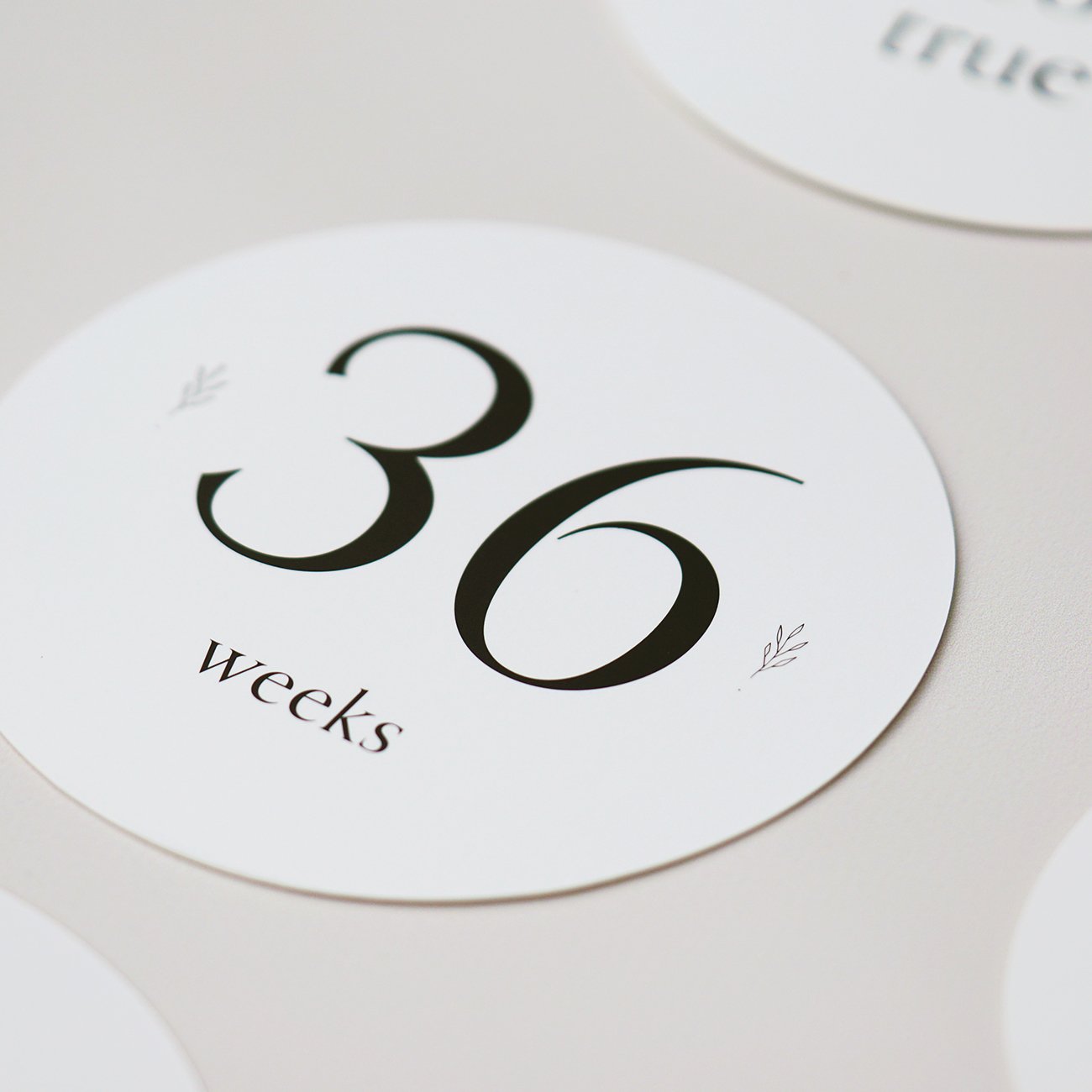 Truly Amor Pregnancy Milestone Cards