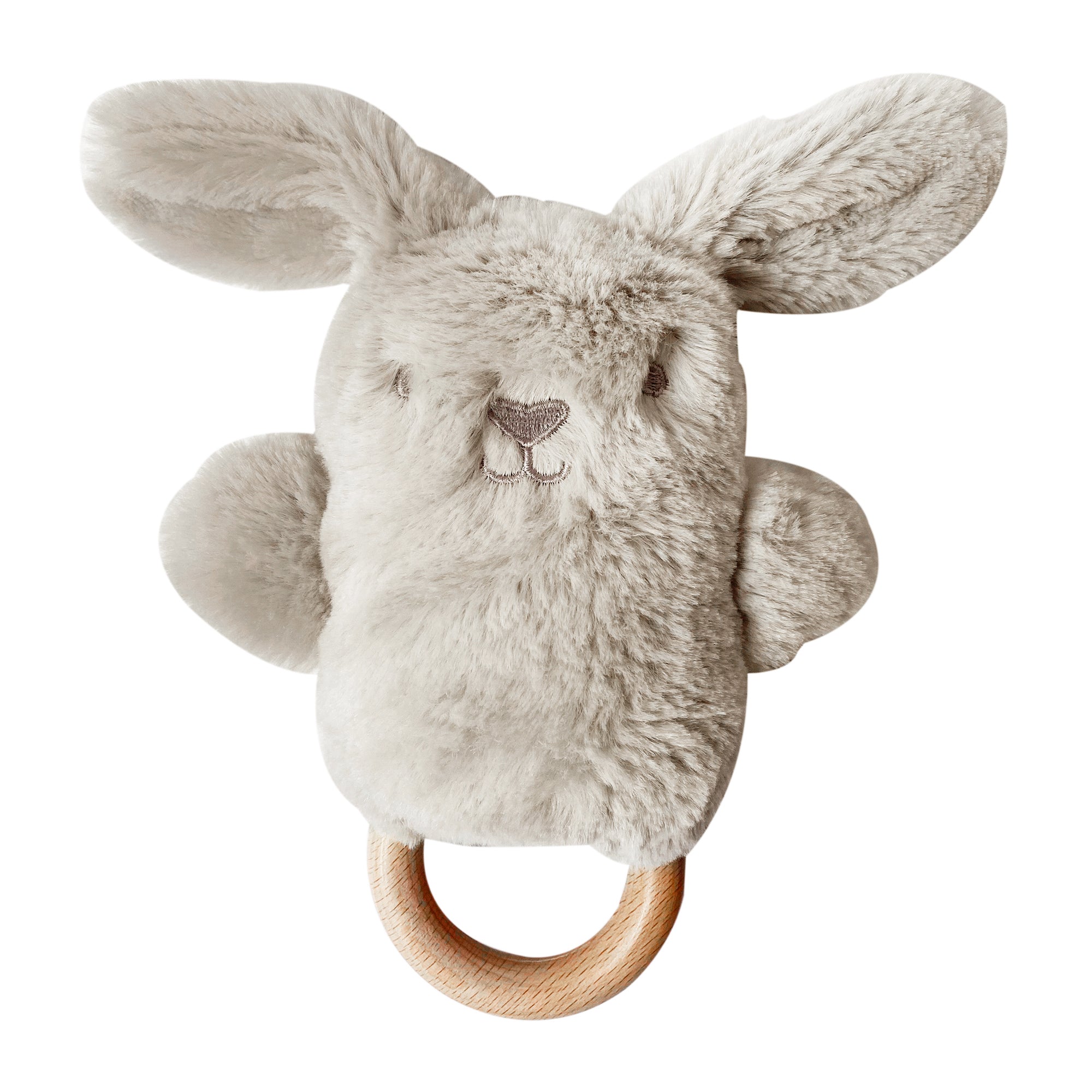 OB Designs Soft Rattle Toy - Ziggy Bunny