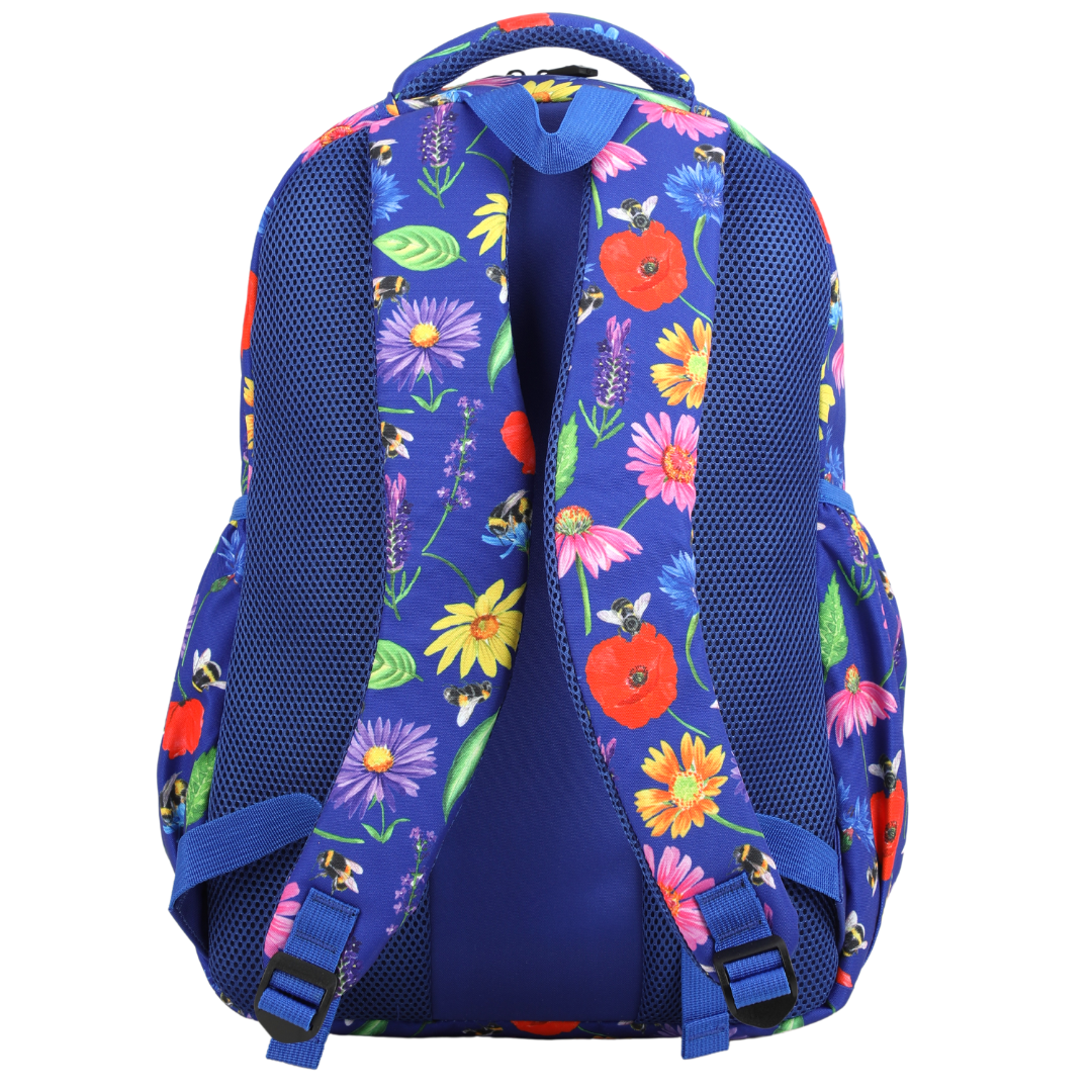 Alimasy Bees & Wildflowers Large School Backpack