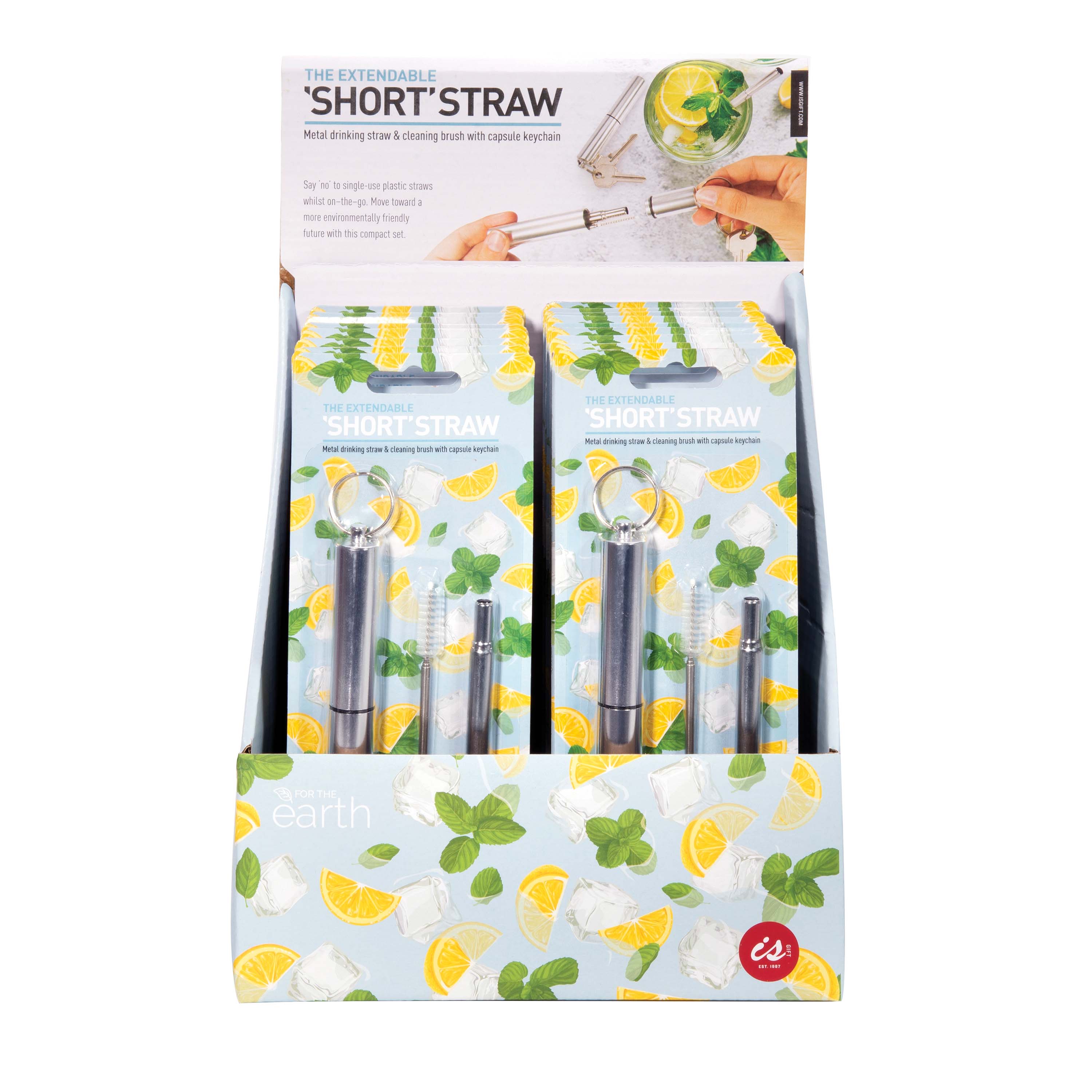 The Extendable Short Straw & Brush Set