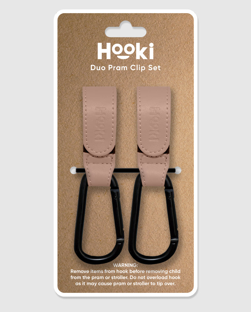 Hooki Duo Pram Clip Set
