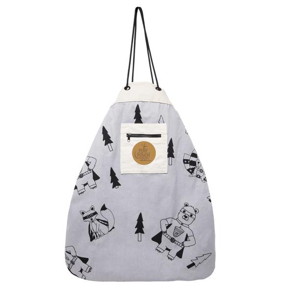 Play Pouch Printed Play Mat & Toy Storage Bag