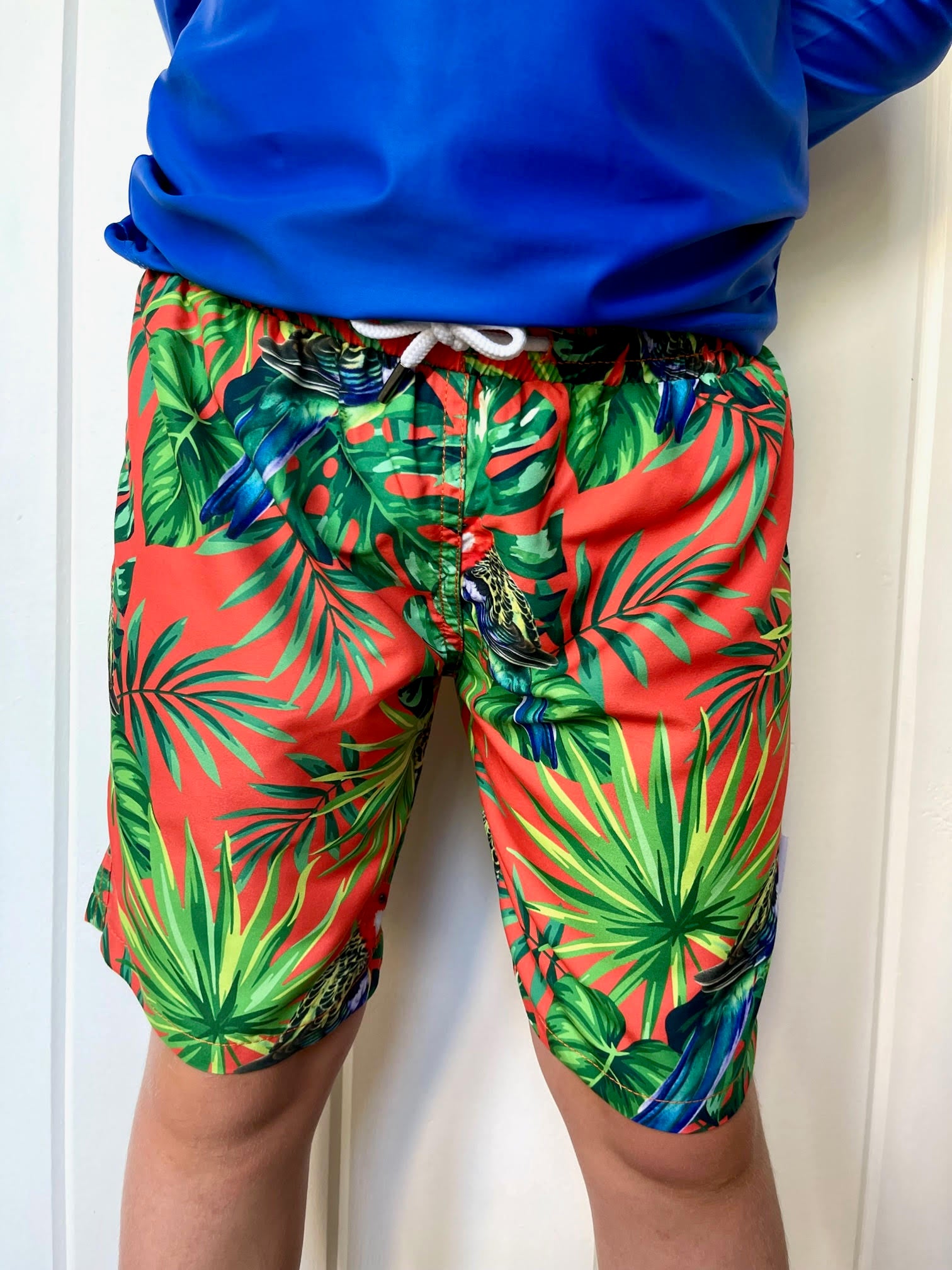 Tribe Tropical Rosella Board Shorts